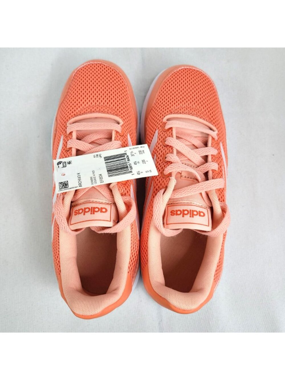 Adidas Archivo Youth Semi Coral Running Shoes US Size 5 NWT - Picture 8 of 10